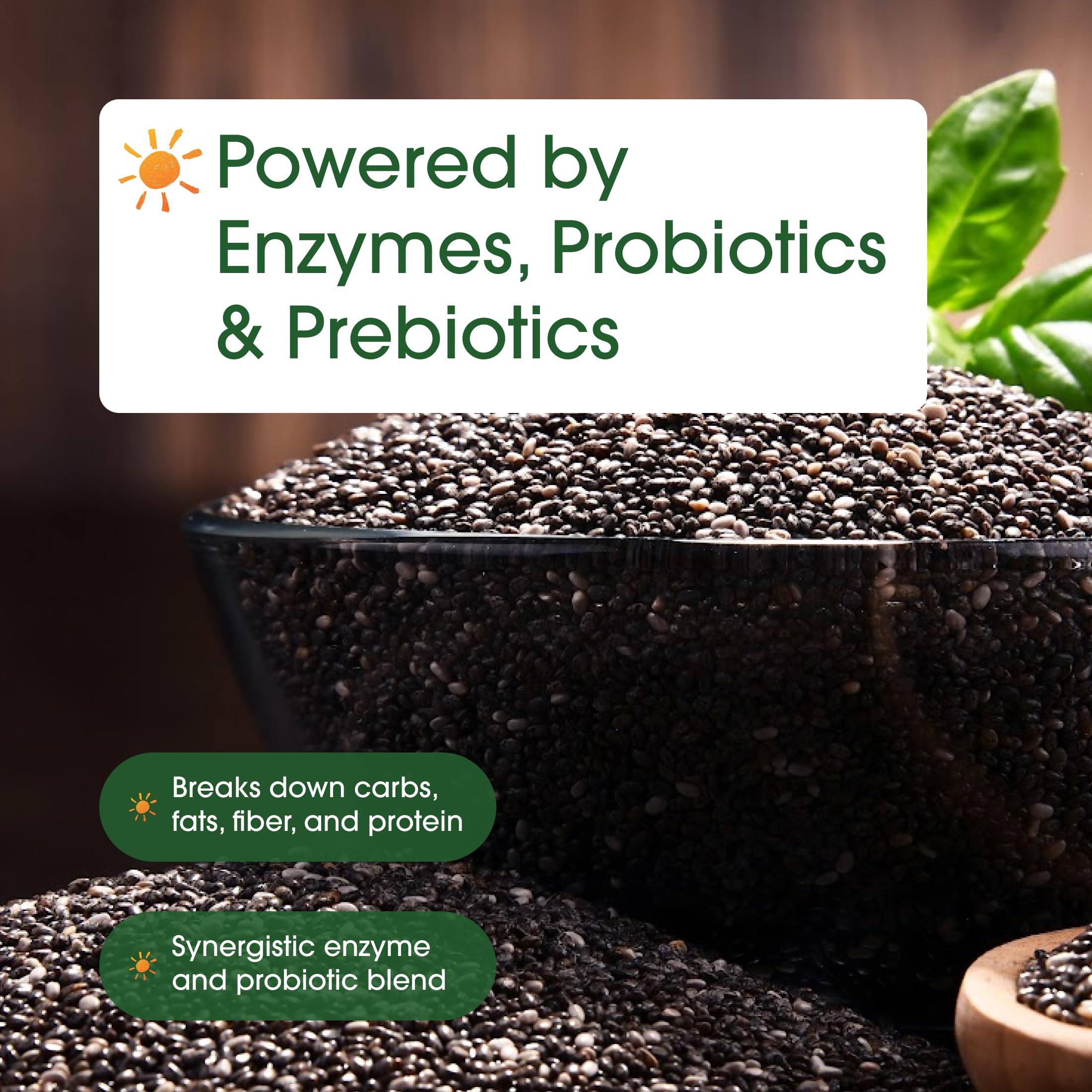 NatureBell etiqueta con ingredientes clave y garantías de calidad