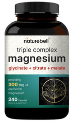 NatureBell Magnesium Complex 1000mg no-genética modificada: apto para dietas diversas.