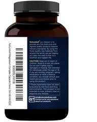 NatureBell etiqueta Made in USA y sello de pruebas de terceros, confianza y calidad