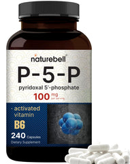 NatureBell frasco P5P vista frontal mostrando etiqueta y beneficios