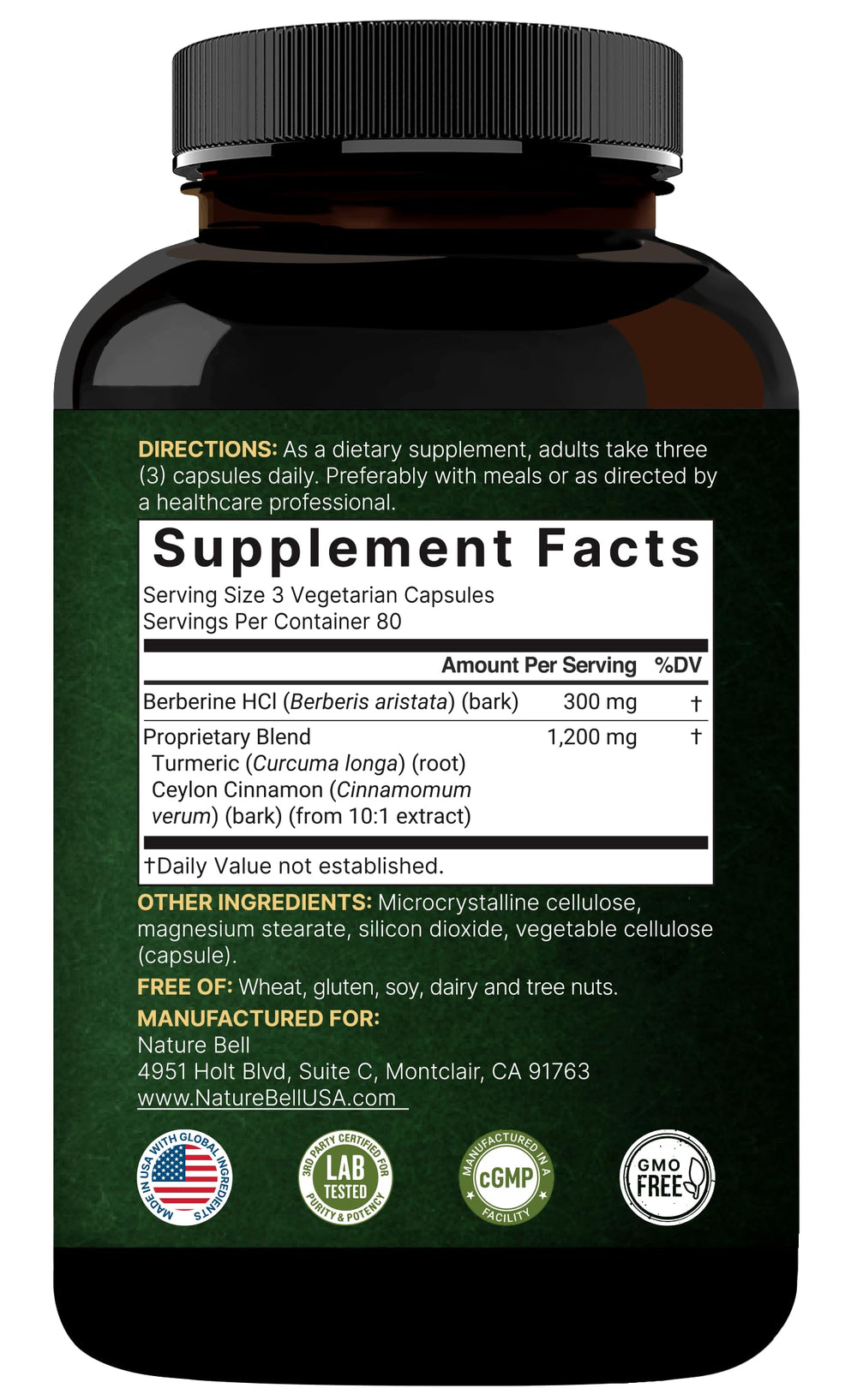 NatureBell empaque de 2 paquetes para ahorro