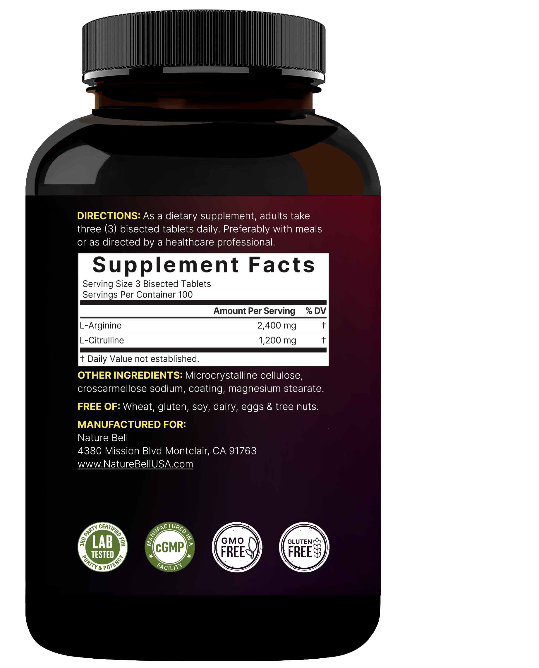 NatureBell suplemento en gimnasio antes de entrenar para energía