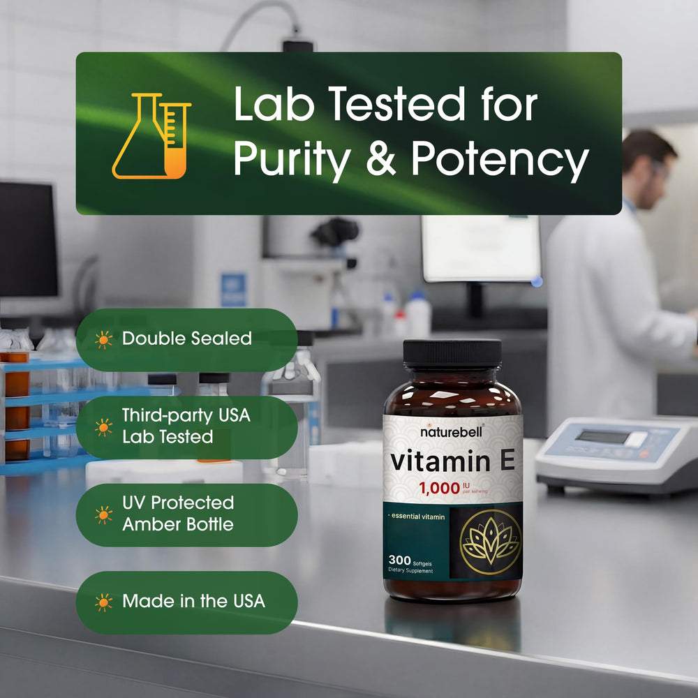 Varios softgels NatureBell sobre superficie, ideal para dosificación rápida