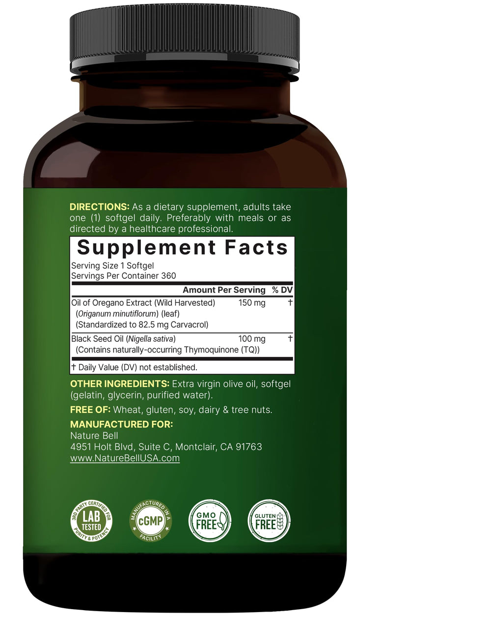 Uso diario recomendado: NatureBell cápsulas para rutina de bienestar