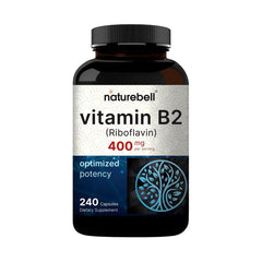 naturebell bote frontal mostrando la etiqueta y beneficio de energía