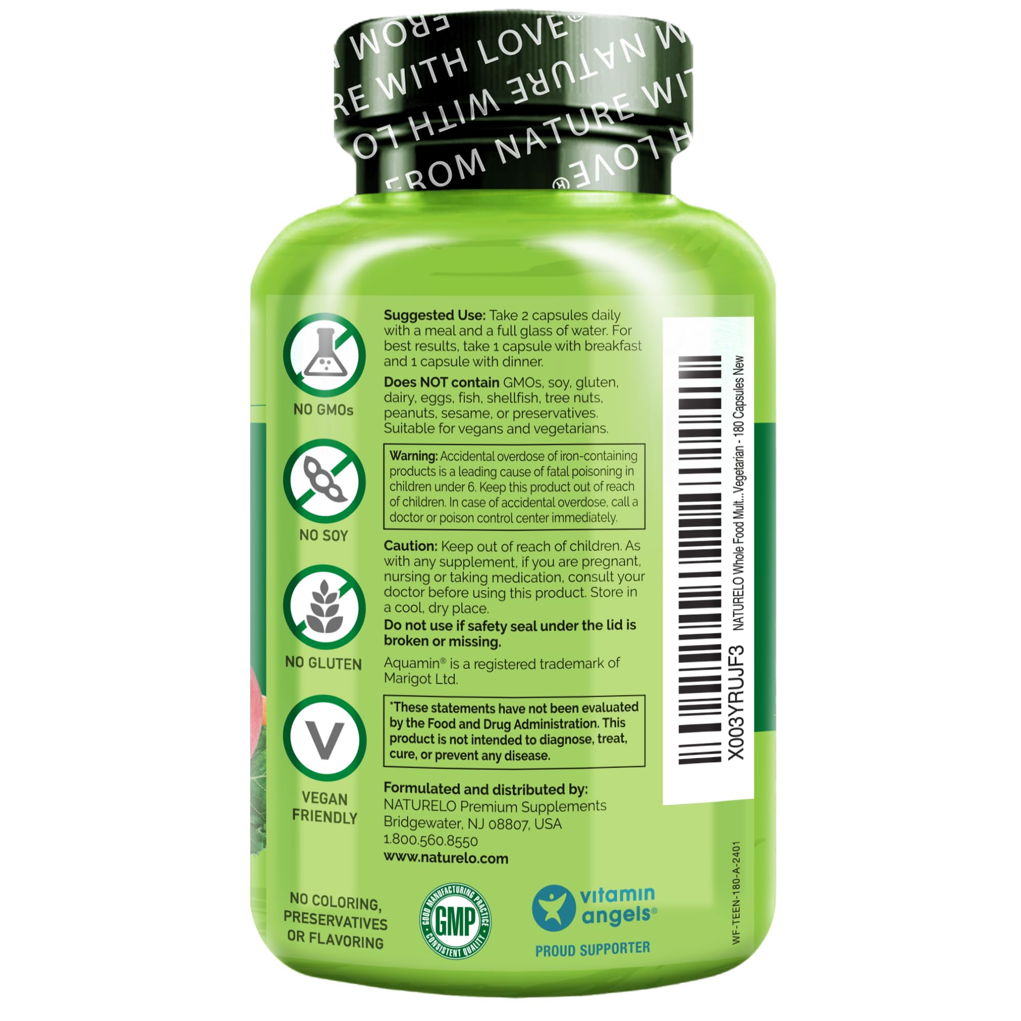 NATURELO algas marinas fuente de calcio y magnesio beneficiosa y natural