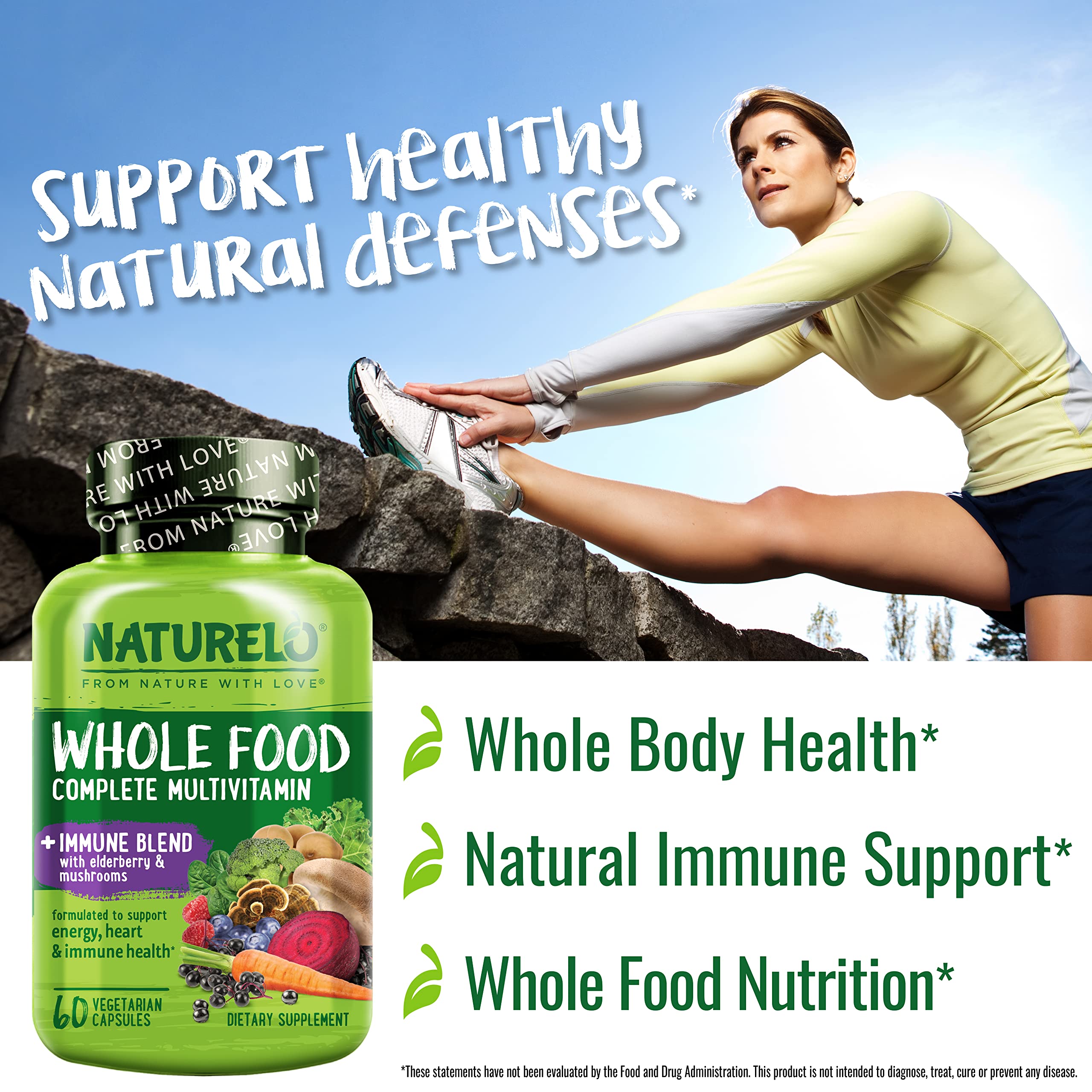 NATURELO mezcla de frutas y verduras orgánicas que aporta nutrientes reales