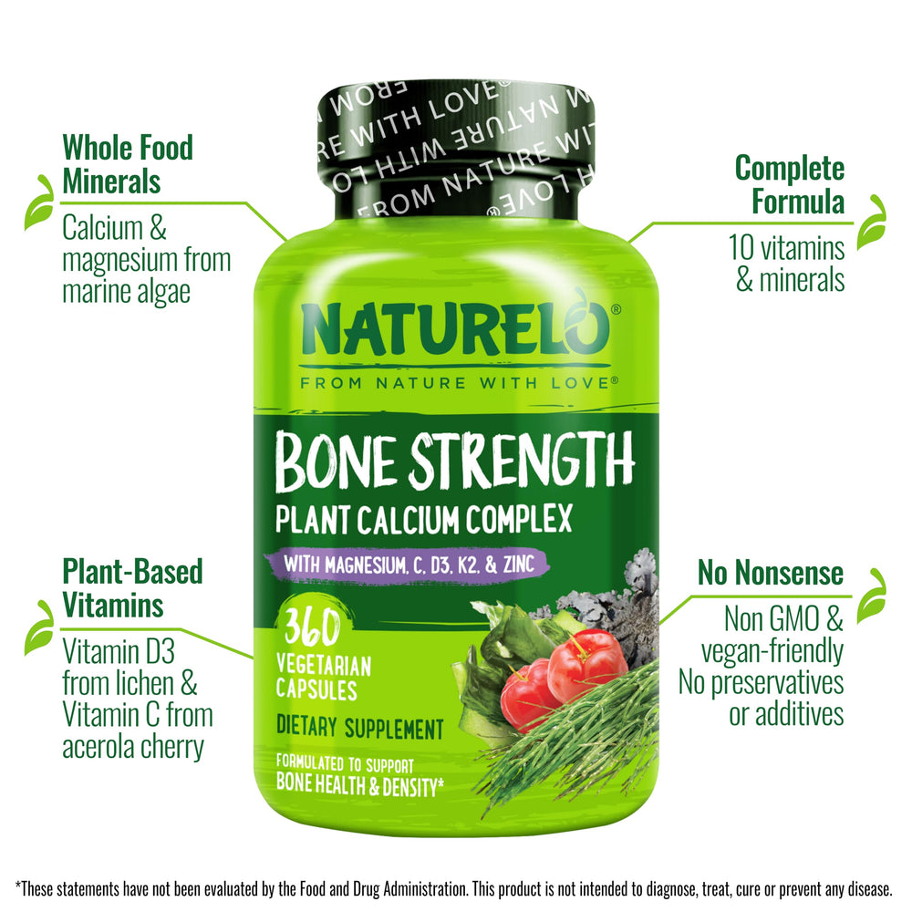 NATURELO ingredientes vegetales representativos, beneficio: origen natural