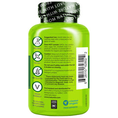 NATURELO cápsula abierta mostrando contenido y absorción potencial