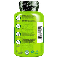 NATURELO cápsula en mano para comparar tamaño y facilidad de ingestión