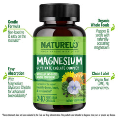 NATURELO primer plano de cápsulas para apreciar textura y calidad