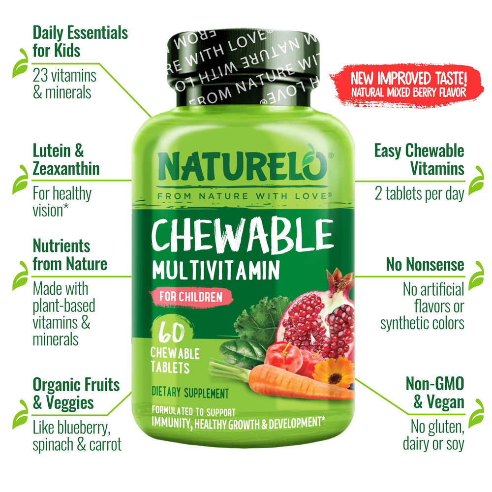 NATURELO etiqueta del envase ampliada mostrando ingredientes vegetales y certificaciones