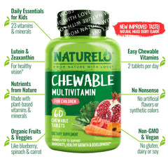 NATURELO etiqueta del envase ampliada mostrando ingredientes vegetales y certificaciones