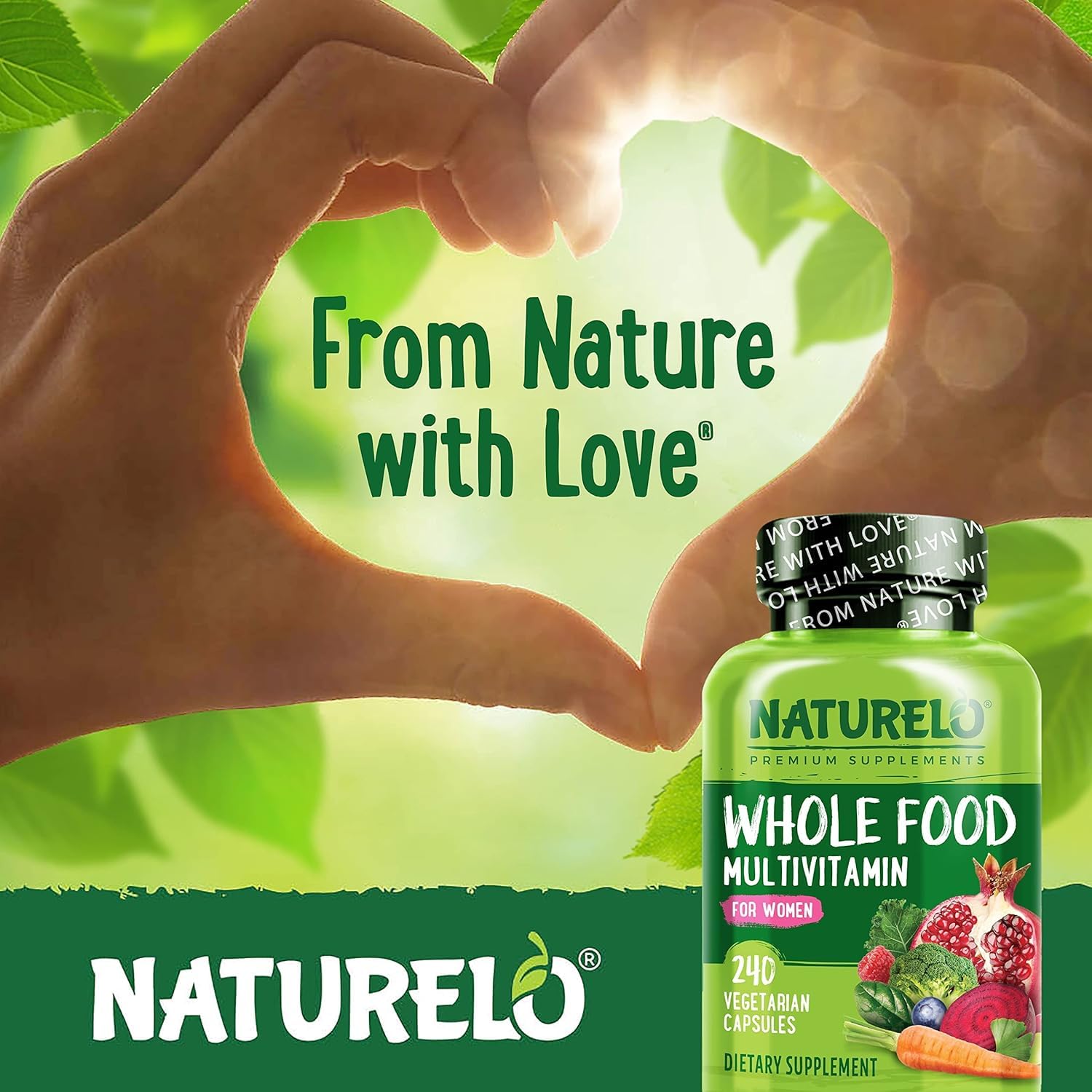 NATURELO mujer activa integrando suplemento en su rutina saludable