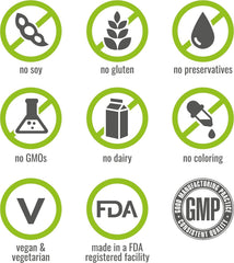 NATURELO etiqueta con información nutricional que facilita conocer dosis y componentes