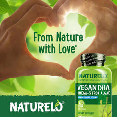 NATURELO etiqueta con información nutricional legible y confianza