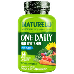 NATURELO frasco frontal mostrando diseño claro y beneficio de una toma diaria