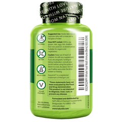 NATURELO reishi y elderberry en primer plano sugiriendo apoyo inmune