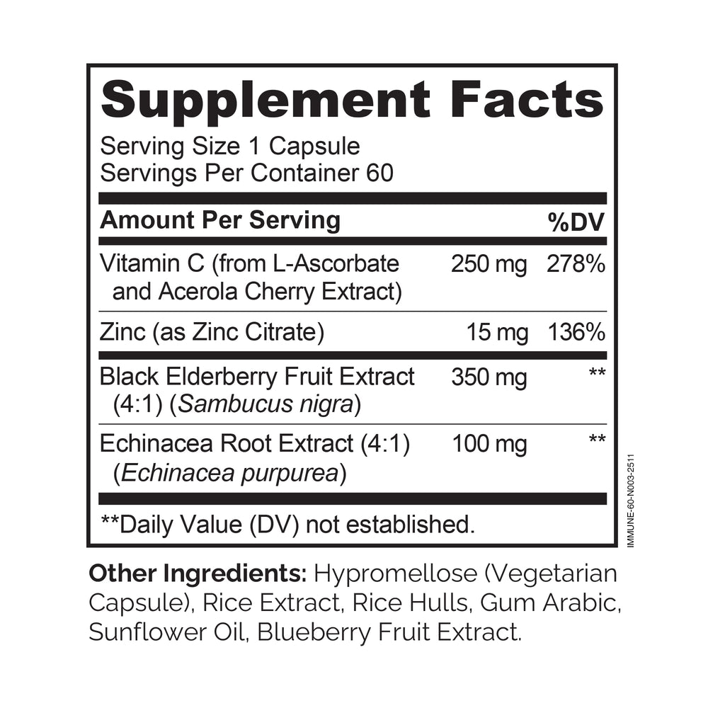 NATURELO enfoque cercano de la lista de ingredientes y certificados