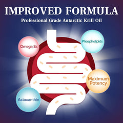 NatureMyst gota de aceite de krill destacando pureza y color natural