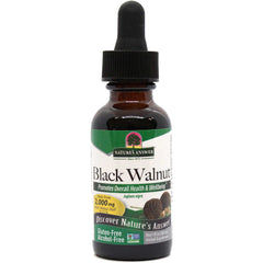 Nature's Answer botella frontal mostrando etiqueta y beneficios de potencia