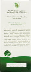 Nature's Answer detalle de etiqueta con ingredientes y beneficios visibles