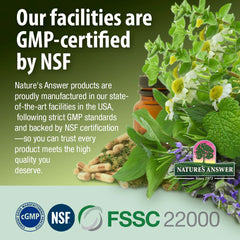 Nature's Answer producto en ambiente relajante para rutina nocturna
