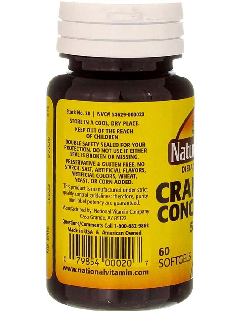 Nature's Blend detalle de etiqueta con información de producto y dosis clara
