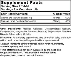 Nature's Blend tableta en mano con comparación de tamaño y conveniencia