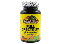Nature's Blend envase frontal con etiqueta visible y beneficios