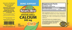 Nature's Blend tableta detalle textura sólida y tamaño fácil de tragar