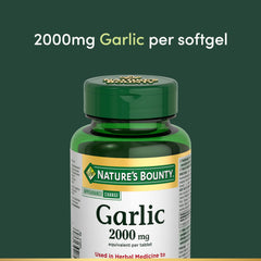 Nature's Bounty etiqueta nutricional enfocada para ver información clave