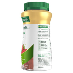 Nature's Bounty tapa con cierre a prueba mostrando seguridad del envase y conservación