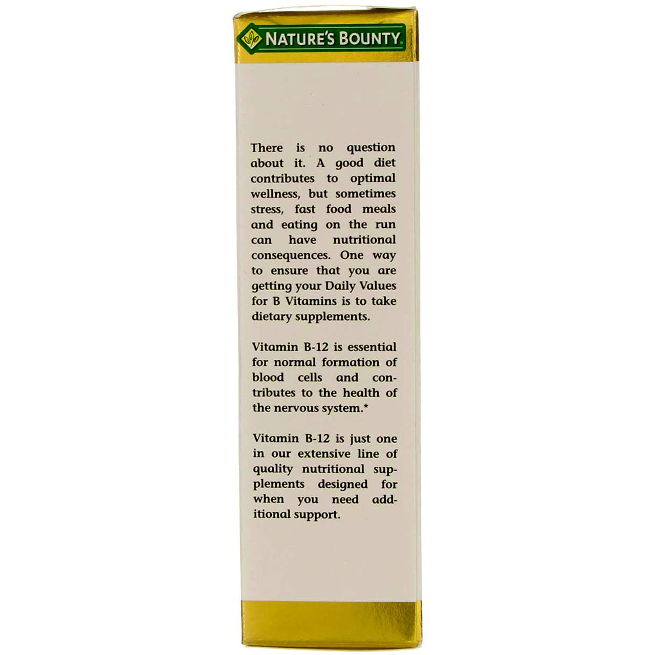 Nature's Bounty comparación de tamaño de la botella para viajar fácilmente
