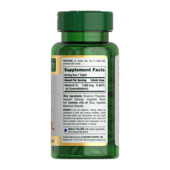 Nature's Bounty etiqueta de ingredientes detallada para confianza en la fórmula
