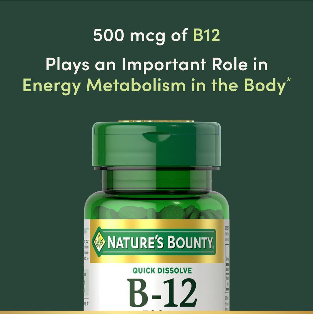 Nature's Bounty tableta en proceso de disolución, sabor cereza y comodidad