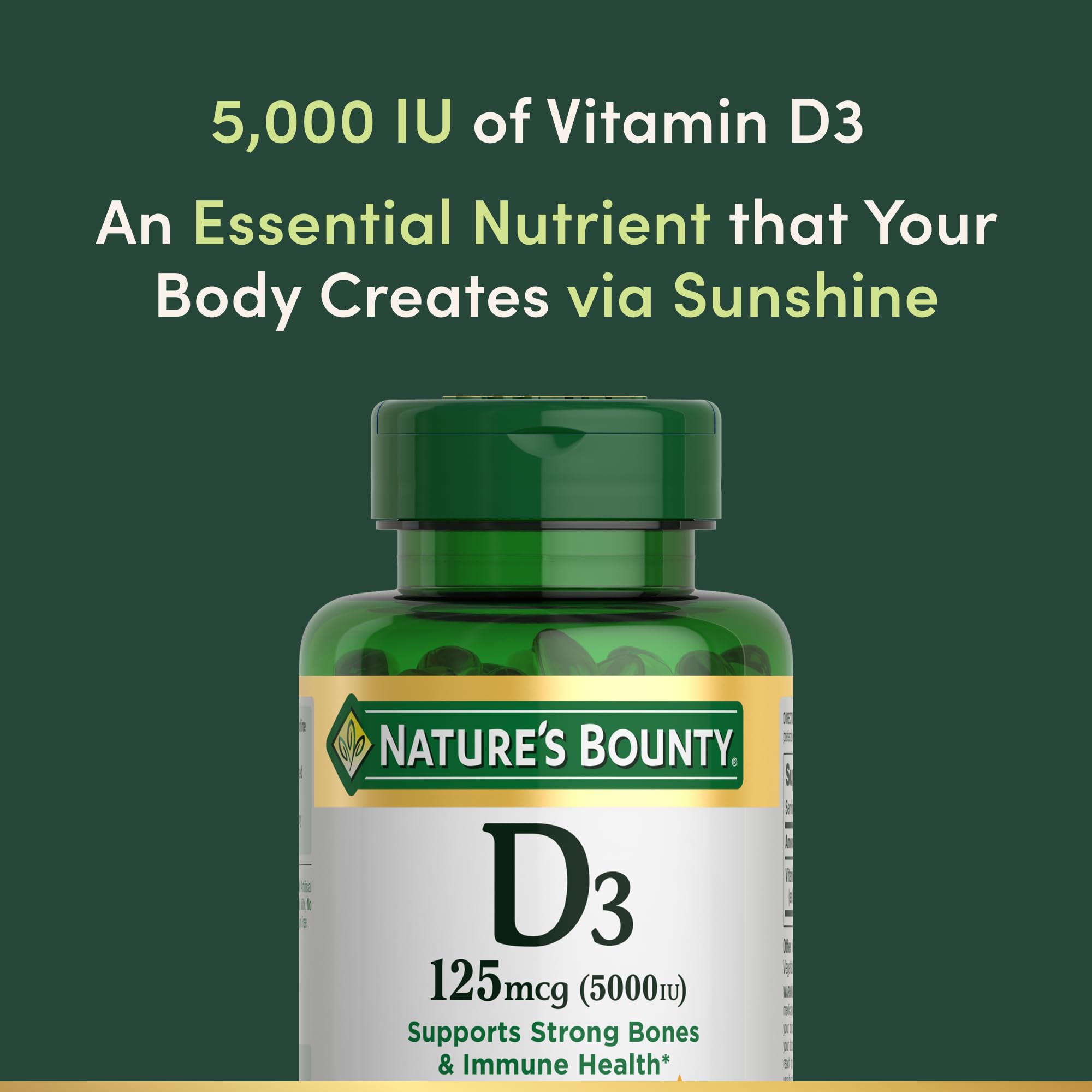 Nature's Bounty caja abierta con 240 cápsulas para suministro prolongado y ahorro