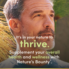 Nature's Bounty close-up del caplet con revestimiento que facilita tragar