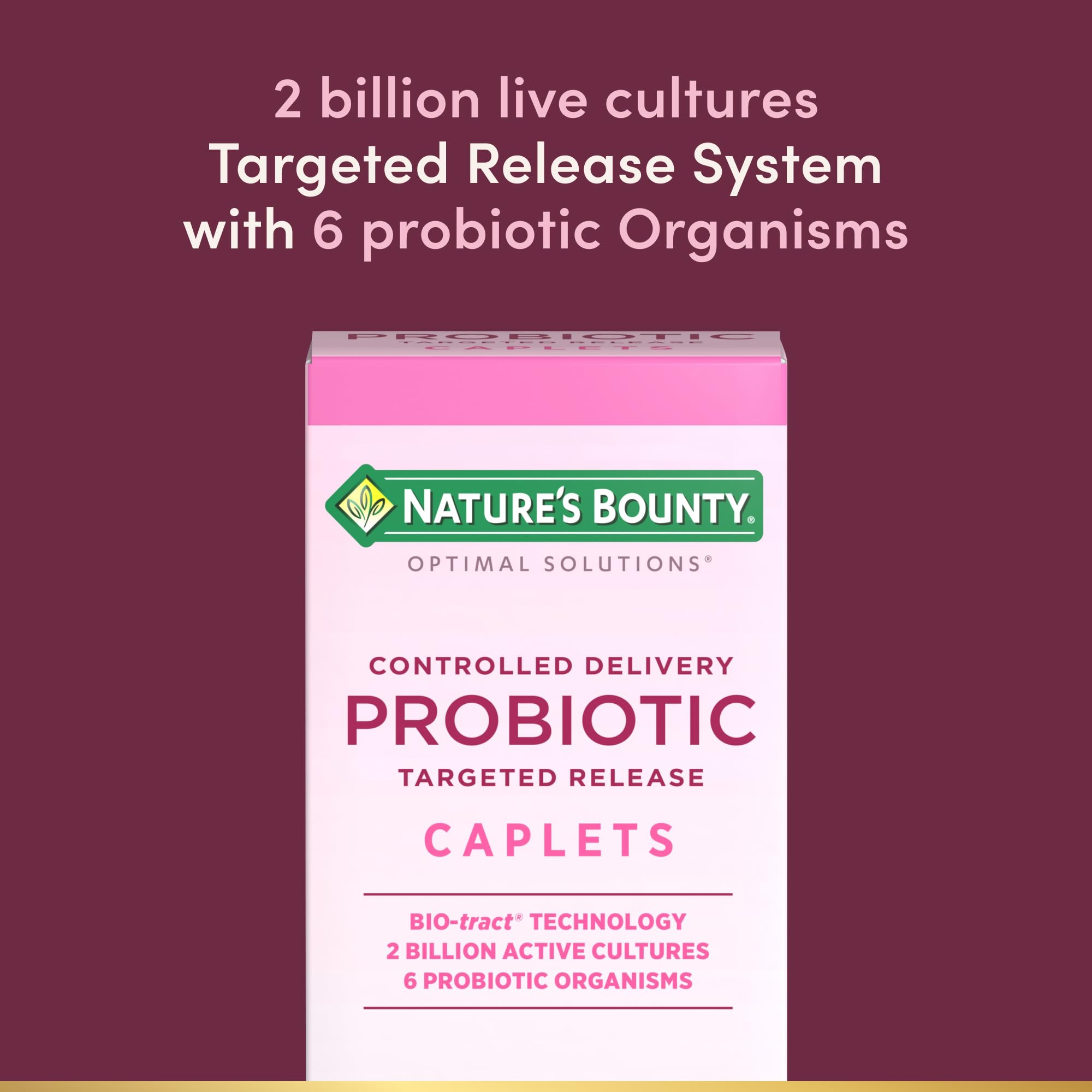 Nature's Bounty caplet en mano para comparar tamaño y facilitar toma