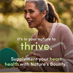 Nature's Bounty etiqueta con información de Q-Sorb y pureza del producto