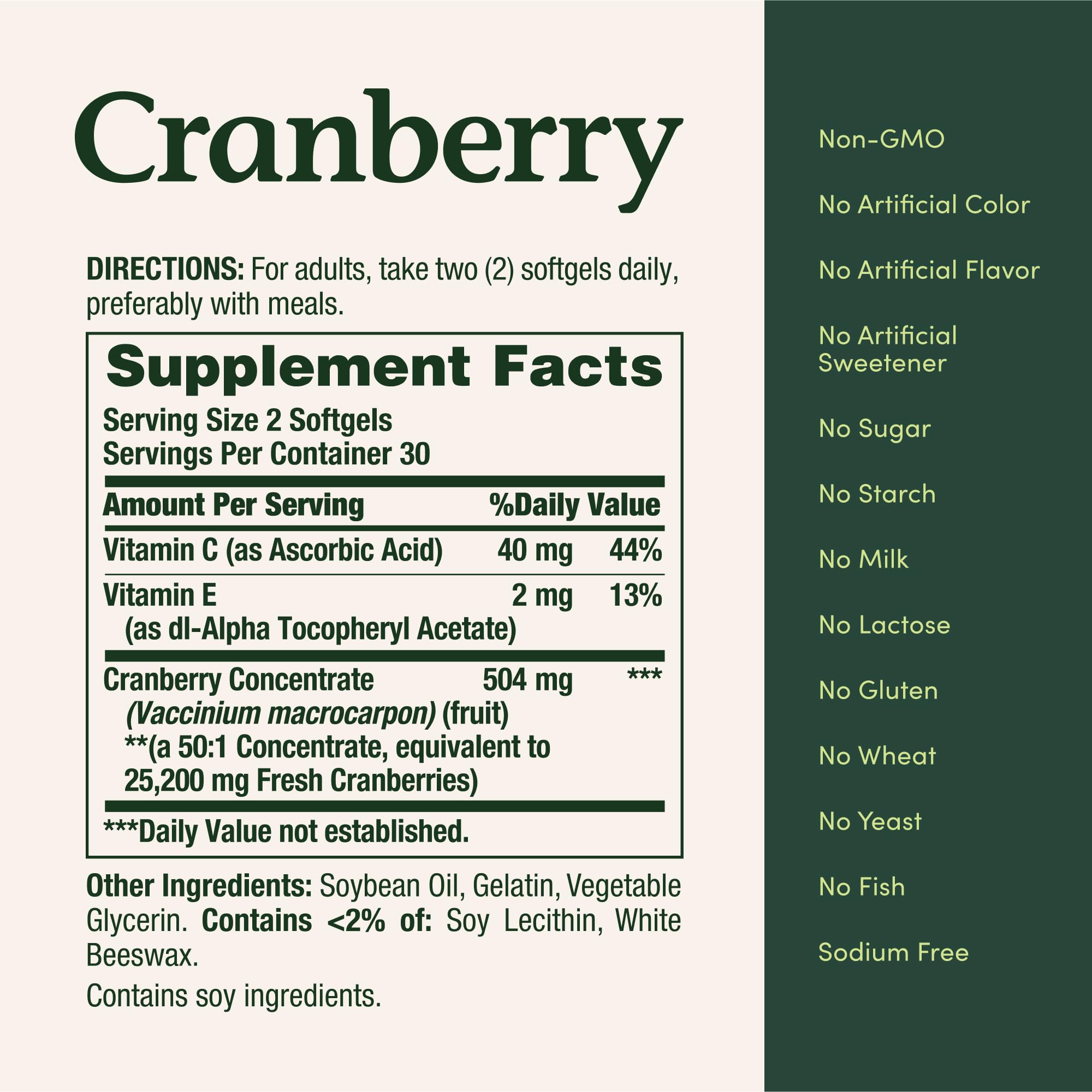 Nature's Bounty frasco abierto con 60 softgels para visión de cantidad