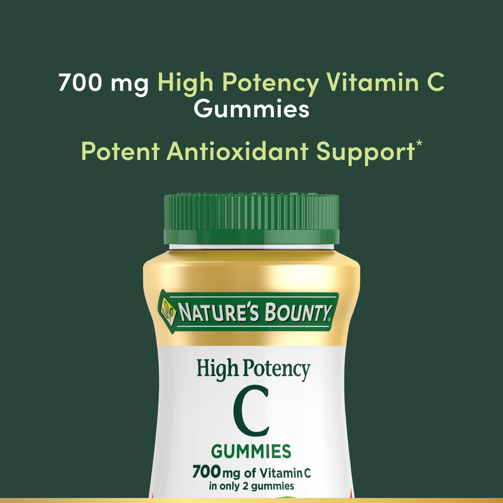 Nature's Bounty detalle de etiqueta con lista de ingredientes para transparencia