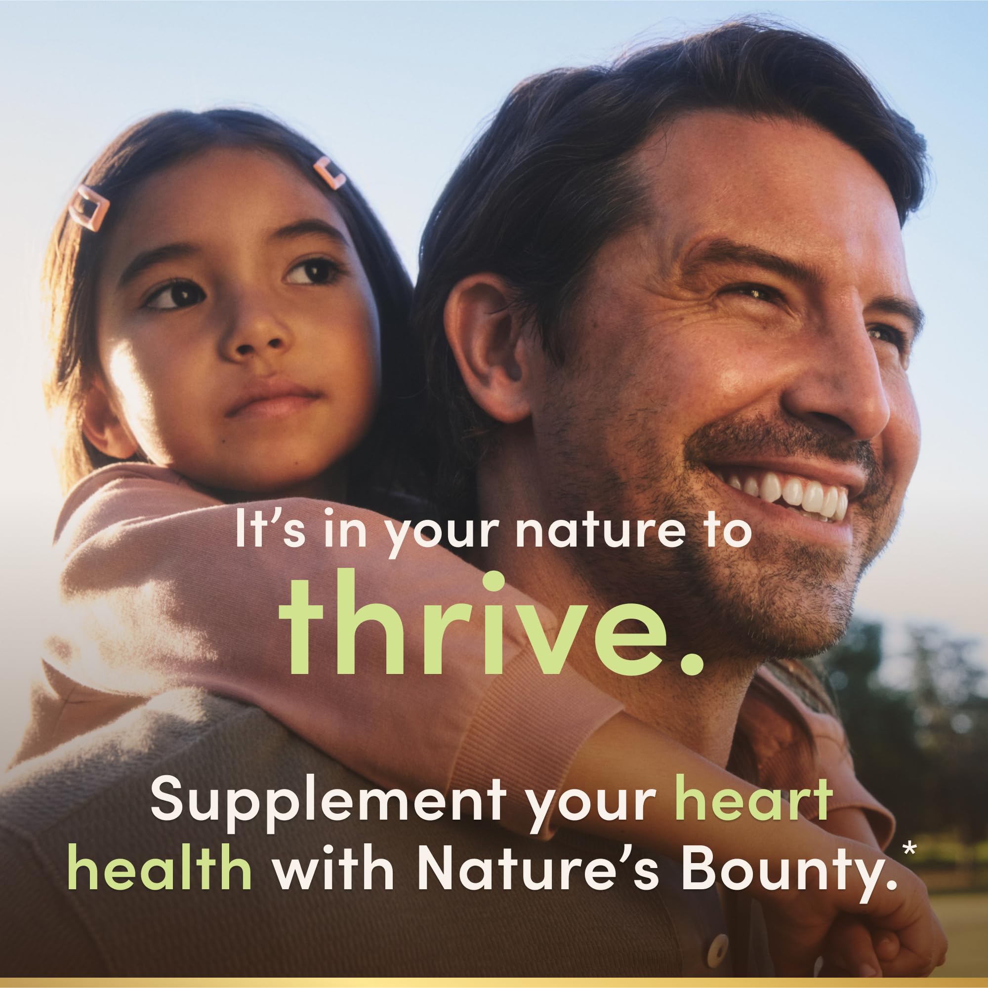 Nature's Bounty etiqueta con información nutricional clara para transparencia