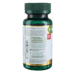 Nature's Bounty etiqueta con información nutricional y lista de ingredientes