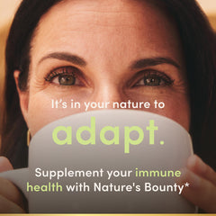 Nature's Bounty etiqueta informativa con ingredientes clave y claridad en la dosis