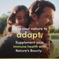 Nature's Bounty etiqueta en primer plano mostrando ingredientes y transparencia