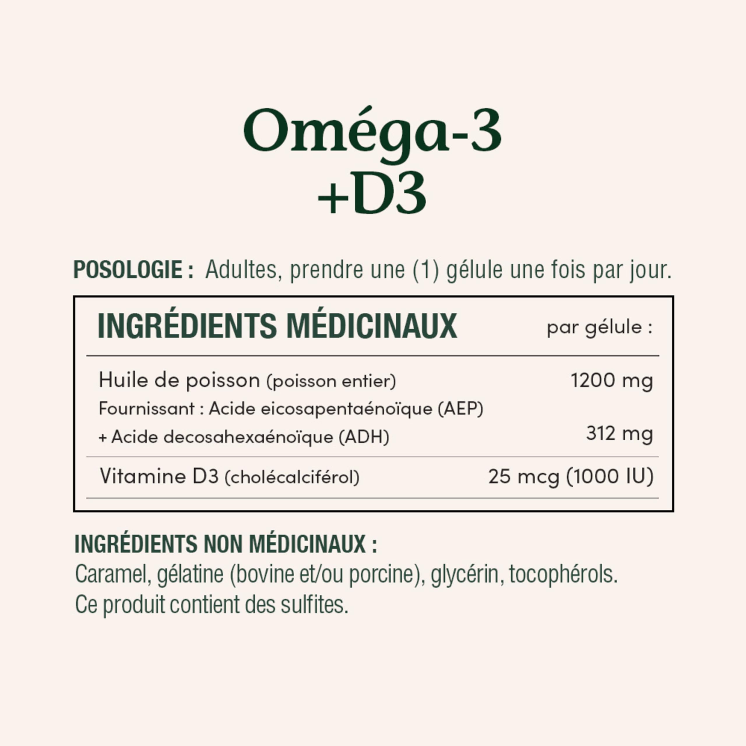 Nature's Bounty etiqueta nutricional legible con dosis y ingredientes