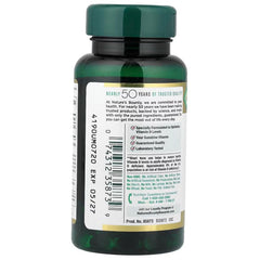 Nature's Bounty etiqueta nutricional detalle de composición y confianza de marca