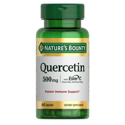 Nature's Bounty frasco frontal mostrando etiqueta y beneficio antioxidante