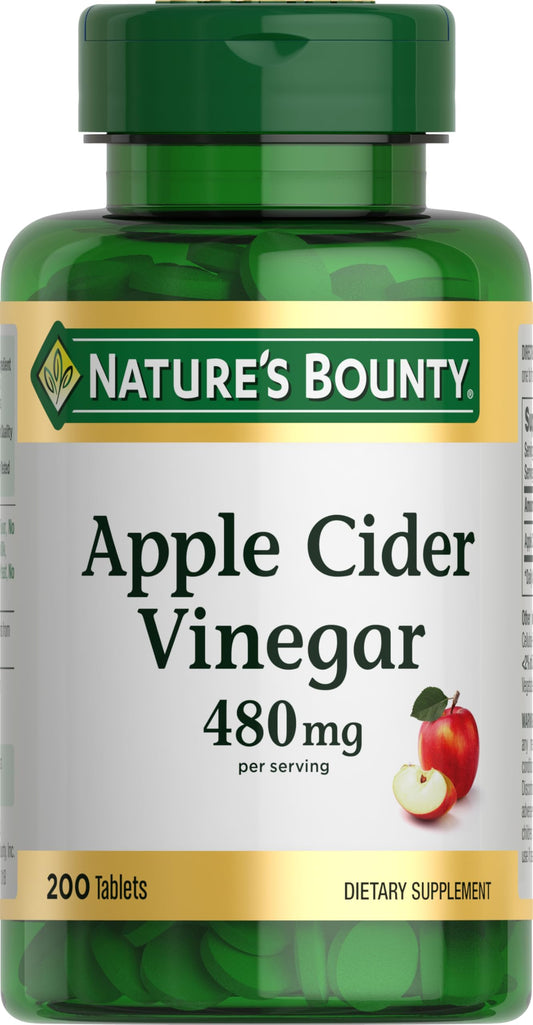 Nature's Bounty vista frontal del frasco mostrando diseño y cantidad